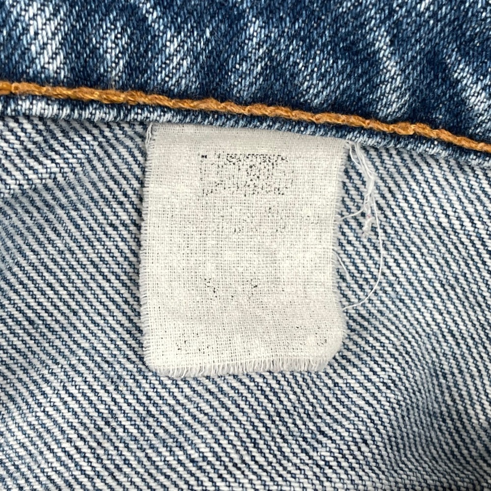 Vintage Levi 517 Jeans Mens 34x28 Blue Faded Orange Tab Retro Bootcut oREAD - Picture 11 of 11